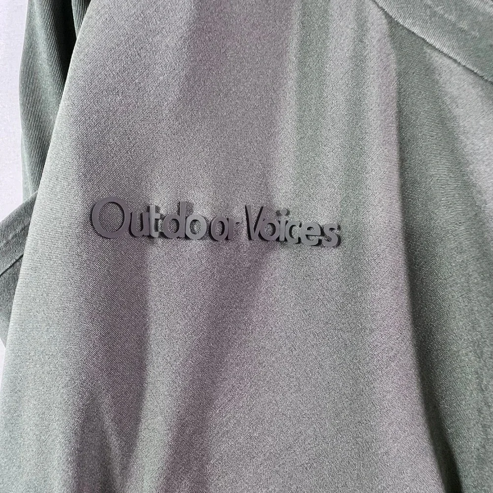 Outdoor Voices Women's Exercise Dress Agave Green Built-In Shorts Pockets Size M